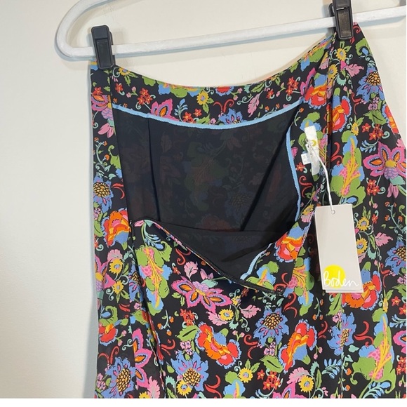 NWT BODEN Multi Ruffle Maxi Floral Skirt 6 - Picture 5 of 14